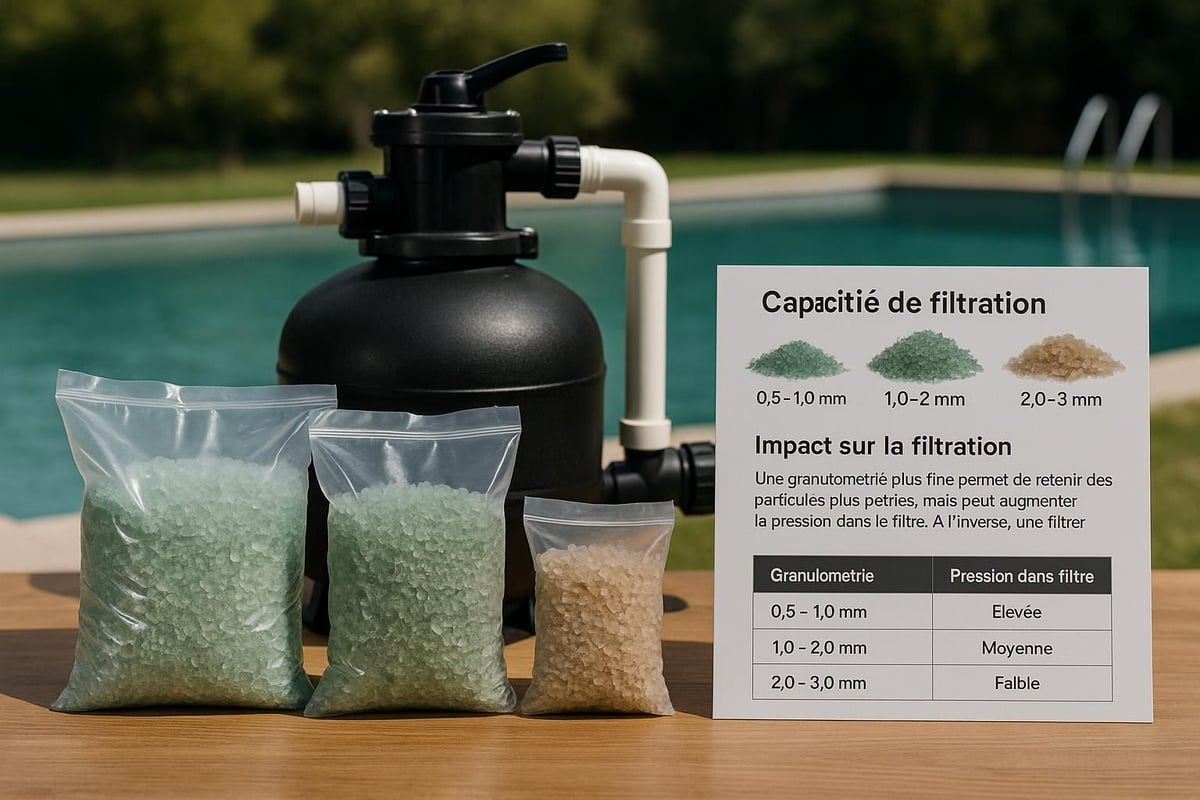 granulométrie du verre