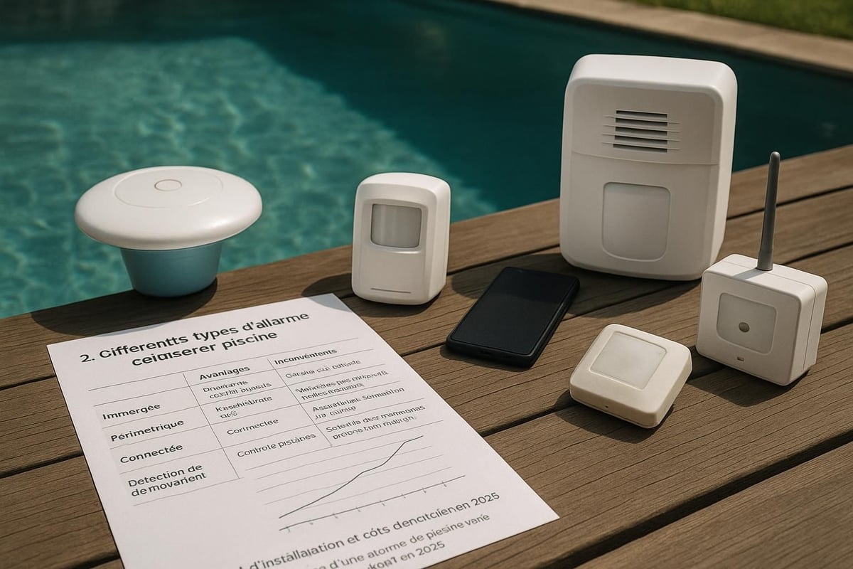 comparaison alarmes piscine