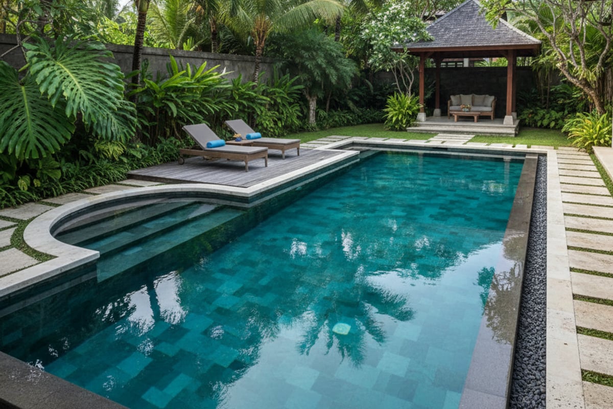 piscine en pierre de palimanan