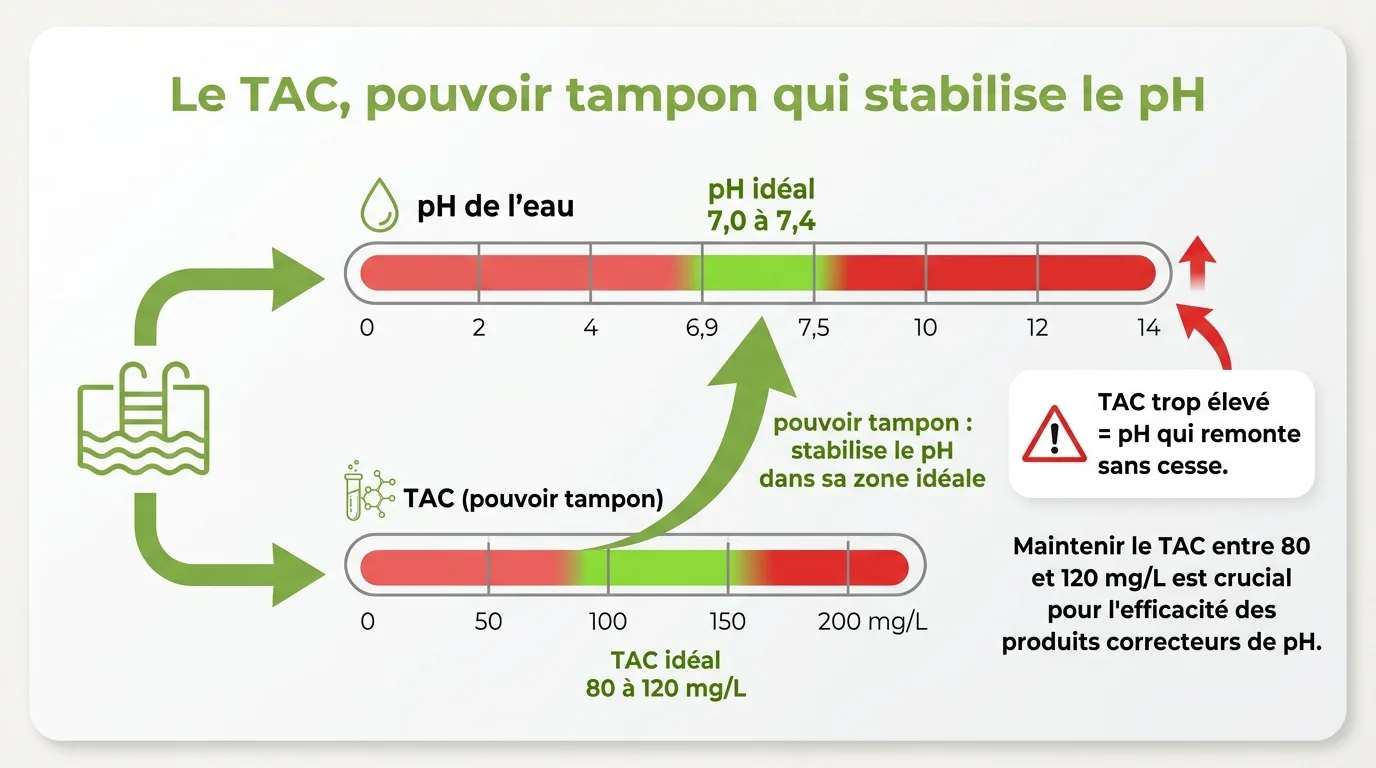 Le TAC, pouvoir tampon qui stabilise le pH