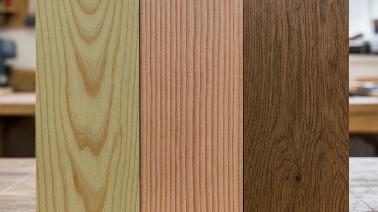 Essences de bois pour pergola : pin, douglas et chene