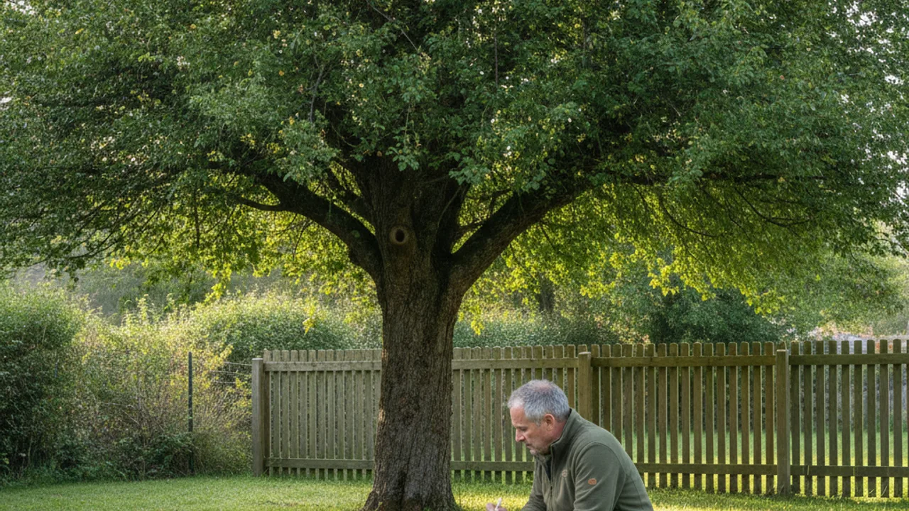 Evaluer la situation avant d'abattre un arbre sur son terrain