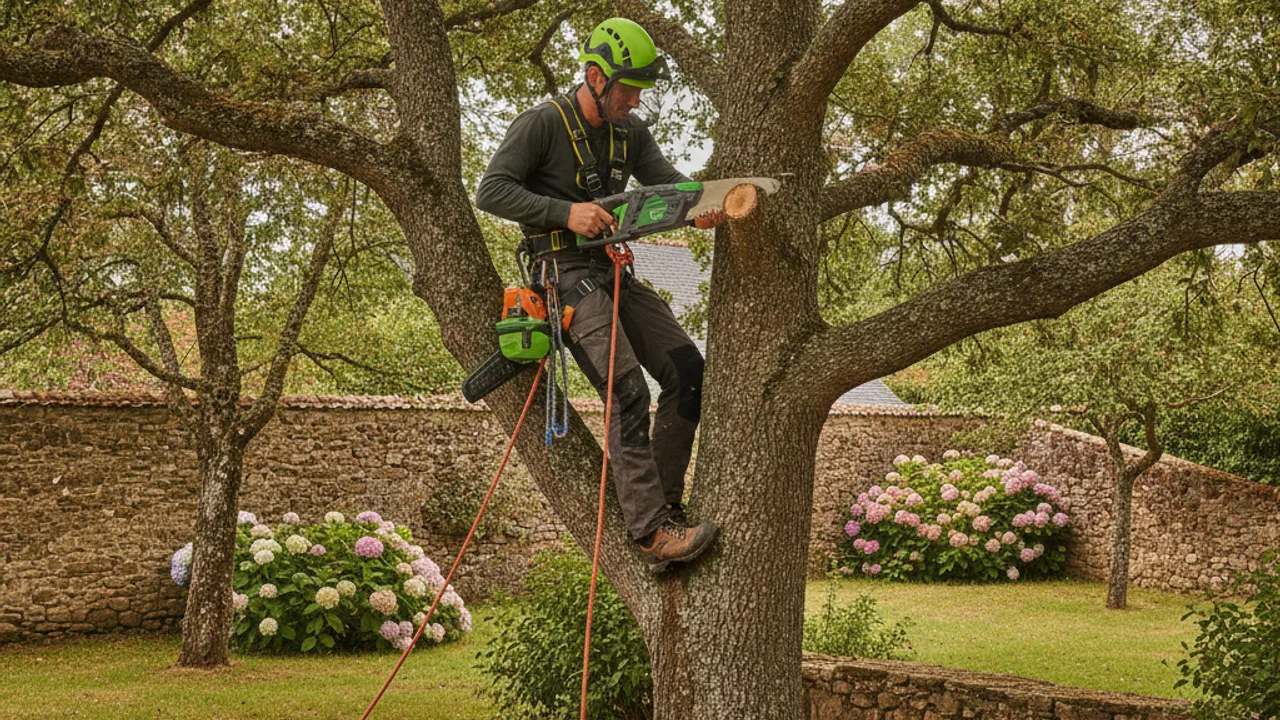 Faire appel a un professionnel pour un abattage securise